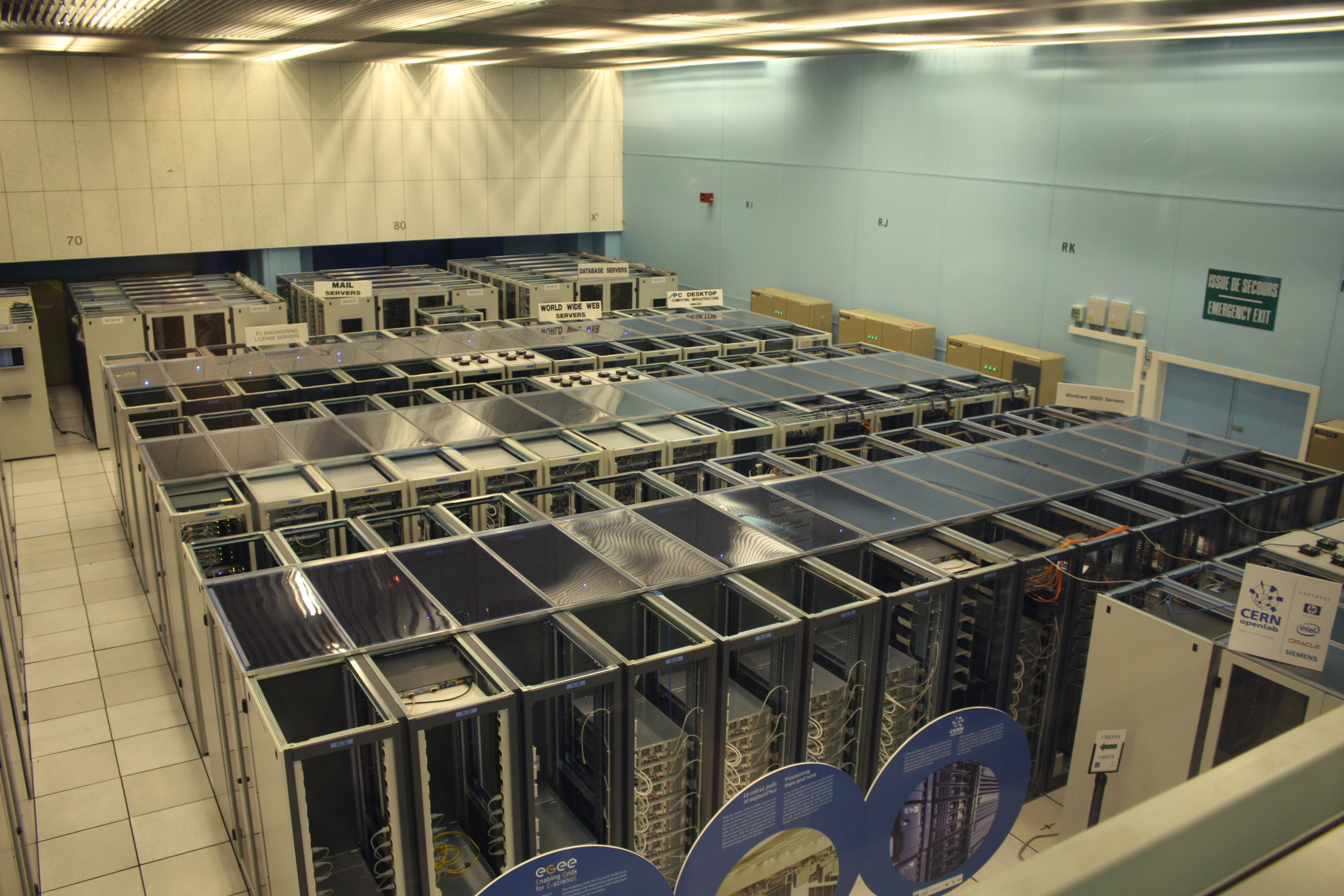 CERN Data Center — Scale and Cooling Infrastructure