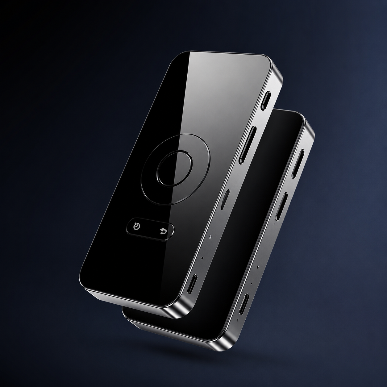 Android smart portable controller with buttons and ports